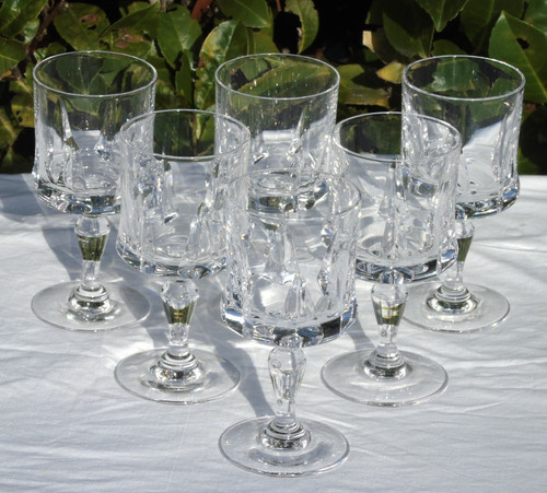 Service verres à - verres, vin