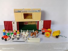 Ferme Fisher Price Ferme Farm 915 figurines chevaux anciens jouets