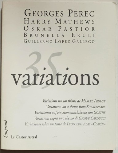 Variations perec harry - 35,