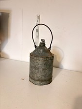 Ancien Bidon Huile Luciline