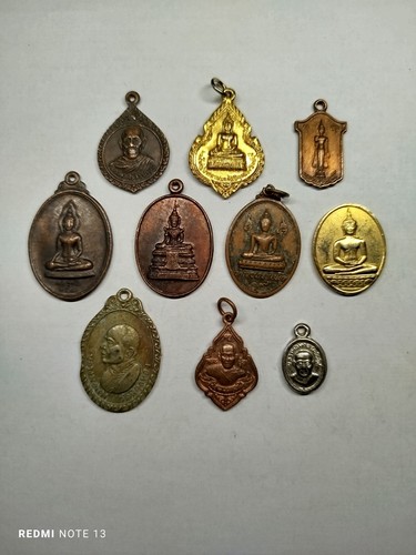 Lot phra rian médaille - rian, ,