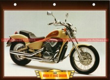 HONDA VT 600 C Shadow Custom VT600C VT600 1992 (1988-1998) : Fiche Moto #001047