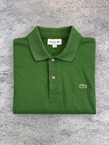 Polo lacoste vert - polo,