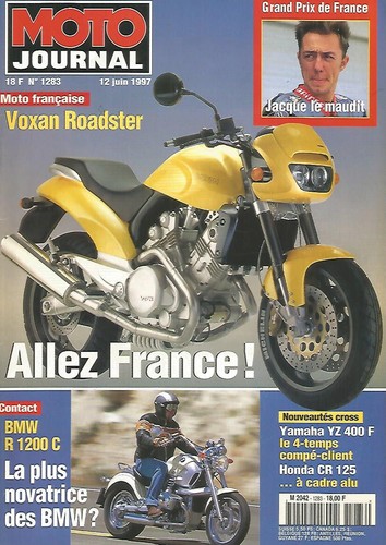 Moto journal 1283 voxan - journal,