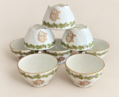 Tasses anciennes porcelaine - 8,