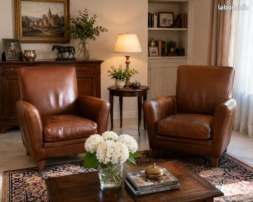 Fauteuils duvivier - ,