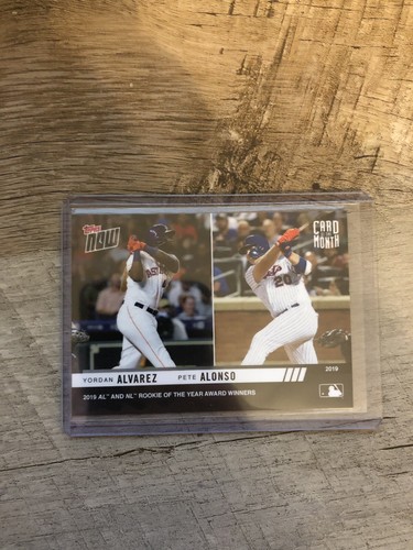 2019 topps now pete alonso - now,