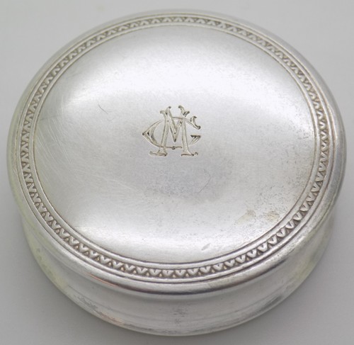 Boîte argent 800 - argent,