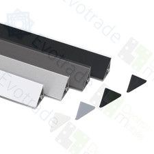 Profil d'Étanchéité Pour Plans de Cuisine en PVC L. 2 Mètres Avec Accessoires