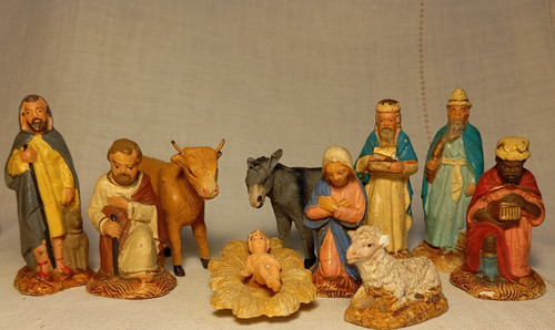 Anciens santons crèche - 10,