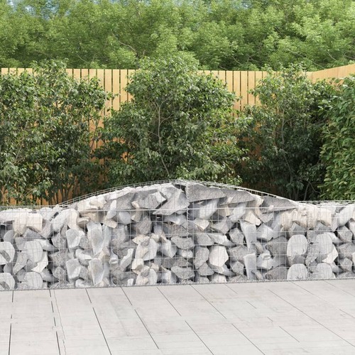 Paniers gabions arqués - 6x, à