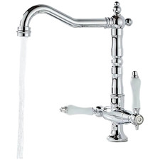 Ancien robinet lavabo cuivre