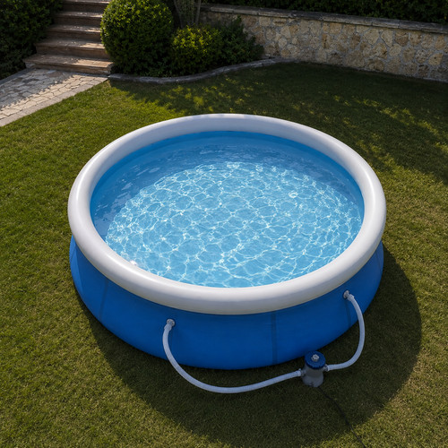 Piscine gonflable ronde - piscine,