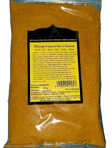 200 ras hanout jaune - ras,