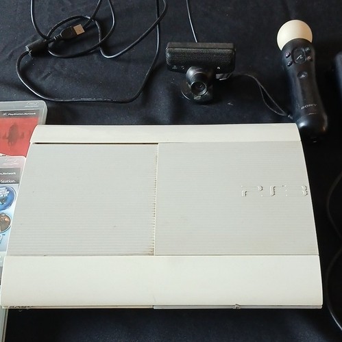 Sony playstation ps3 blanche - sony,