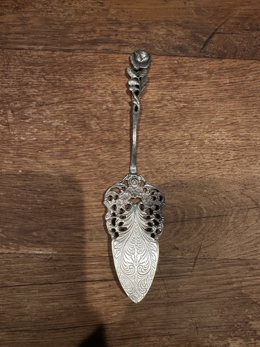 Vintage pelle tarte plaque - pelle,