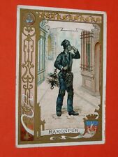 CHROME 1890-1895 BUSCS AT ANCHOR PARIS CHIMNEY SWEEPING FIREPLACE