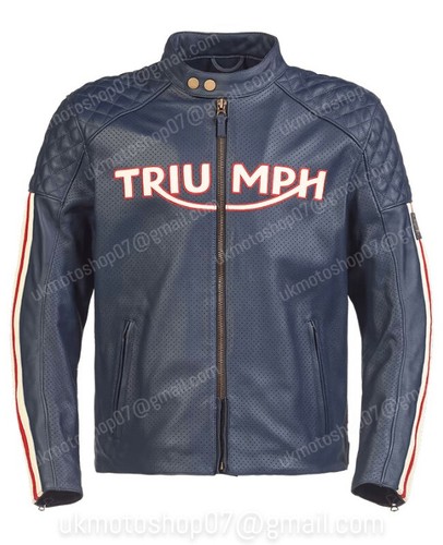 Triumph veste cuir moto - veste,