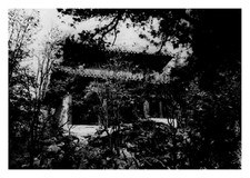 China, Beijing, Temple of the Great Reclining Buddha, Pavilion, Vintage Print, 1946 Pho