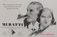PUBLICITE CIGARETTES MURATTI