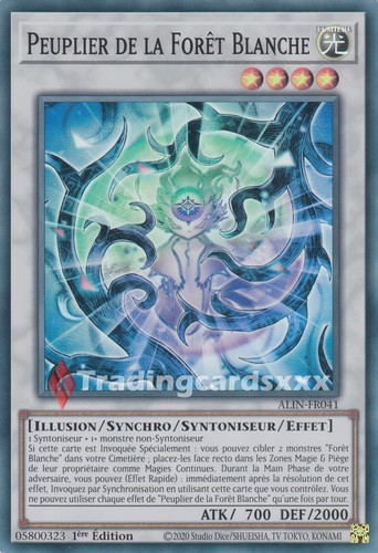 Peuplier de la - yu-gi-oh!,