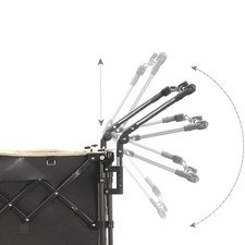 Chariot de plage pliable avec