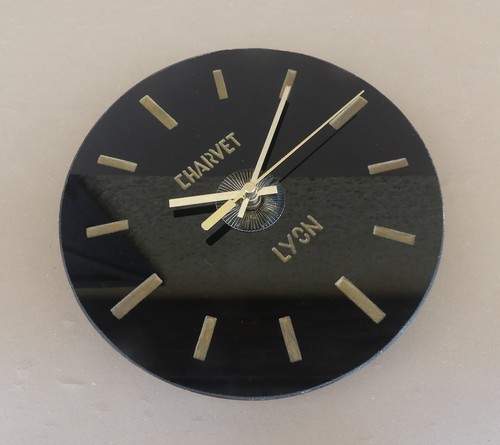 Pendule charvet lyon verre - charvet,