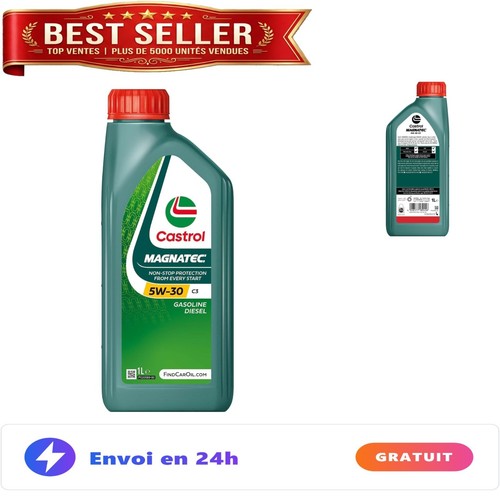 Huile moteur castrol magnatec - huile,