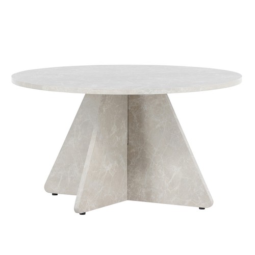 Table basse effet marbre - table,
