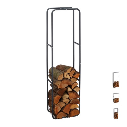 Porte bûches bois - bois, de