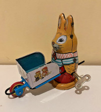 Ancien jouet mécanique tôle