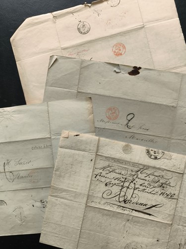 Lot marques postales - de,