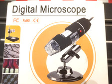 Microscope électronique Digital neuf x1600 via USB Grossis jusque 1600 fois