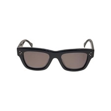 Used CELINE CL41732 Sunglasses Wellington Black Gray Men Free Shipping JPN