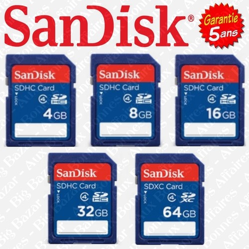 Carte mémoire sandisk sdhc - carte, sd