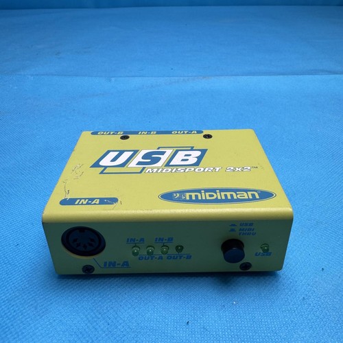 Audio midisport 2x2 - in, out