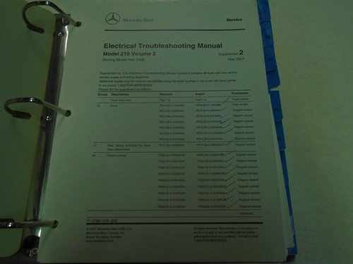 2006 mercedes benz 219 manuel - benz,