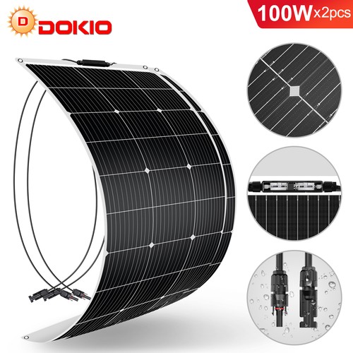 Dokio 200w 12v panneau solaire - 12v,