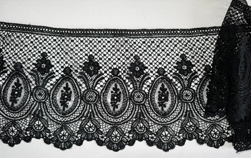 Dentelle ancienne guipure - dentelle,