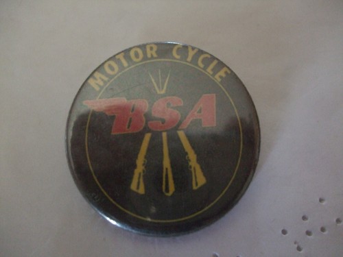 Badge broche moto bsa - badge,