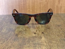 VINTAGE RAY BAN BL WAYFARER ACETATE SUNGLASSES MADE IN USA 50/24 #446