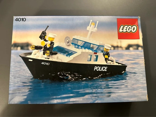 Lego 4010 police rescue boat - 4010,