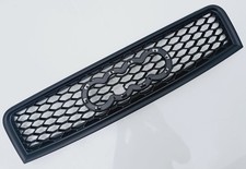Noir Nid D'Abeille Maille Voiture Grille Compatible Avec Audi A4 B6 8E 2002-2005