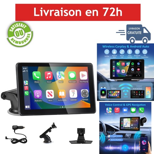 écran carplay voiture hd - voiture, 7"