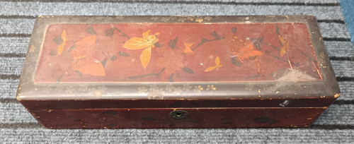 Ancienne boite gants en - boite,
