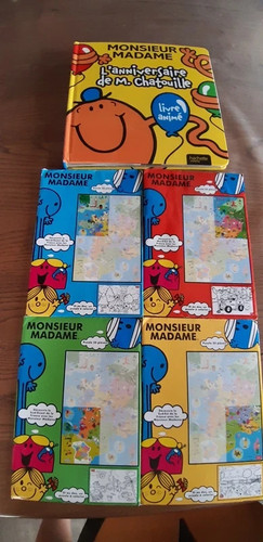 Livre animé monsieur - madame, +