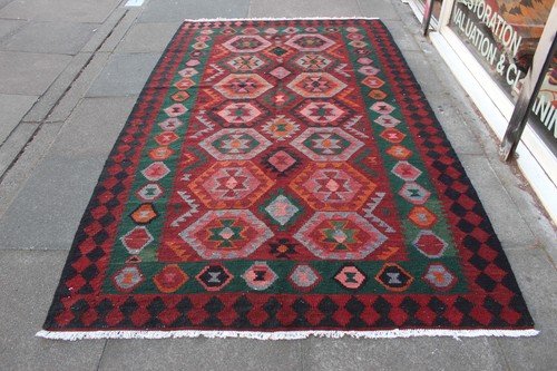 Tapis kilim oriental - oriental, fait