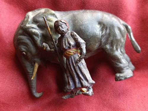 Figurine métal africain - figurine,