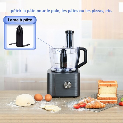 Robot cuisine 1100w acier - 1100w,