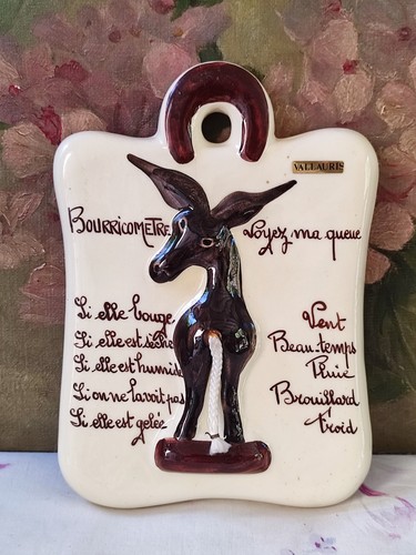 Ancien baromètre humoristique - ancien,